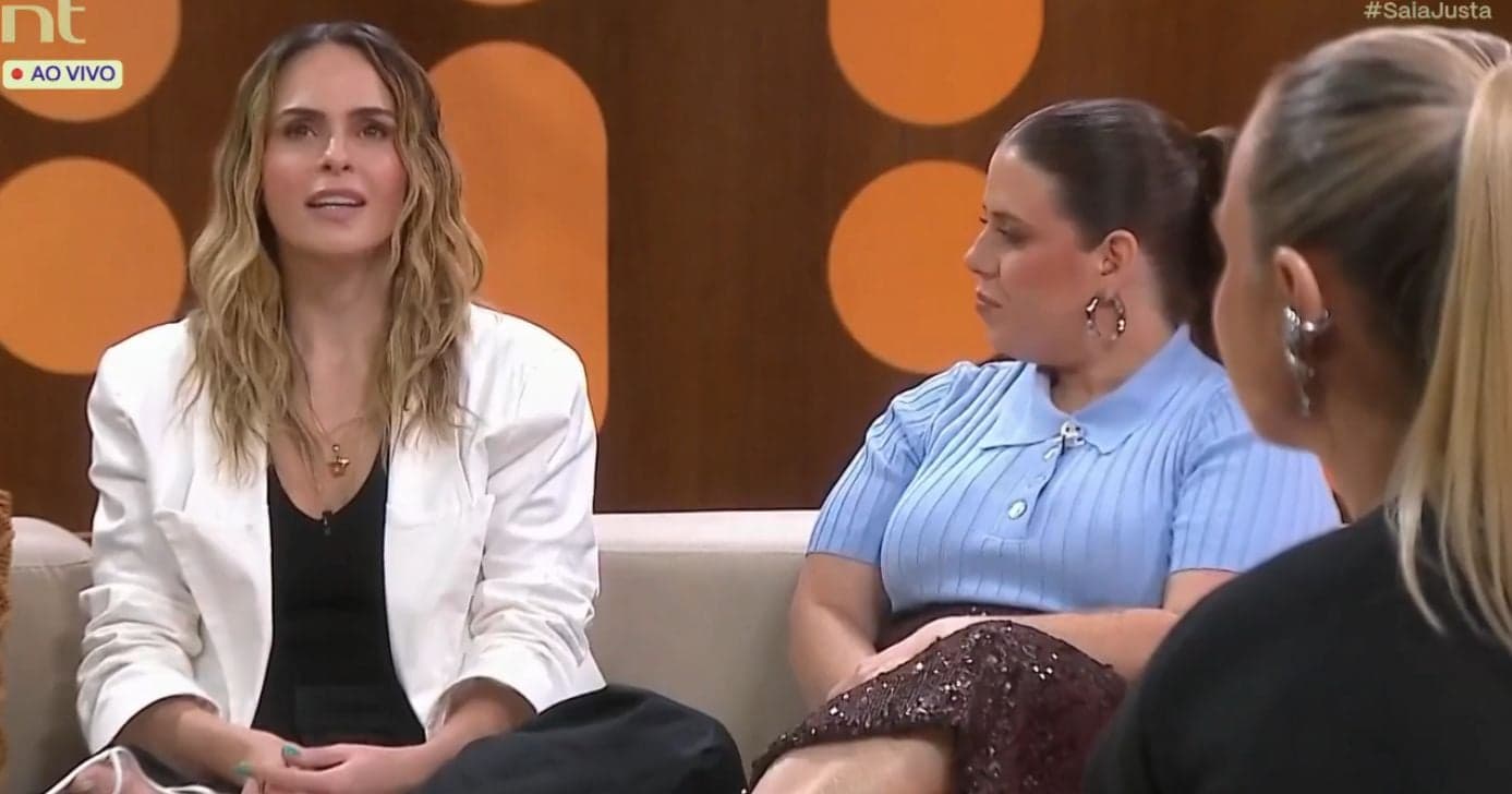 Ana Paula Renault, Tati Machado e Eliana no Saia Justa (Foto: Reprodução / Globo) Ana Paula Renault, Tati Machado e Eliana no Saia Justa (Foto: Reprodução / Globo)