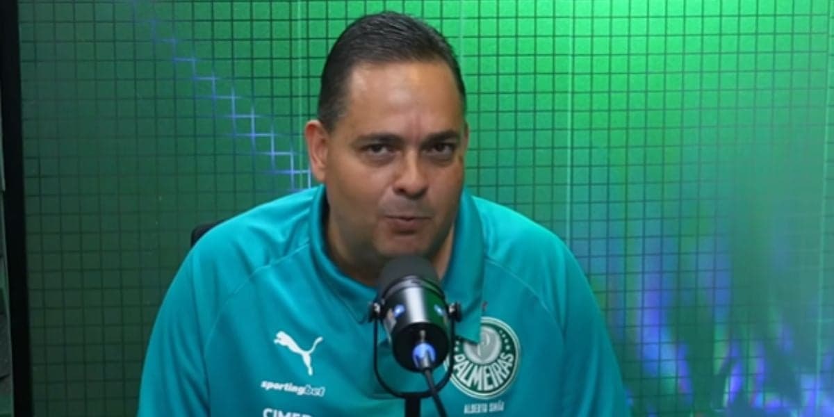 Alberto Simão é o diretor de futebol do Palmeiras feminino (Reprodução: Youtube) Alberto Simão é o diretor de futebol do Palmeiras feminino (Reprodução: Youtube)