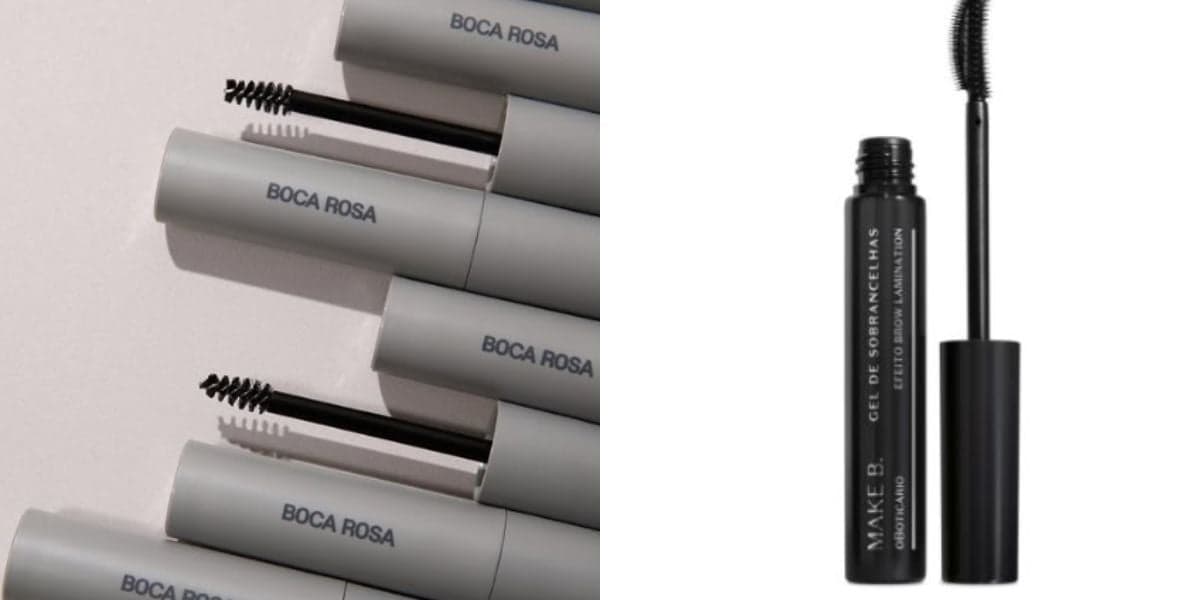 Produtos Boca Rosa e Make B. para as sobrancelhas (Reprodução: Divulgação) Produtos Boca Rosa e Make B. para as sobrancelhas (Reprodução: Divulgação)