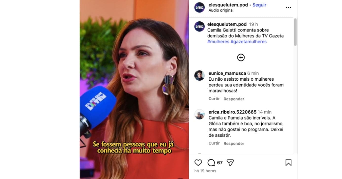 Camila Galetti (Foto: Reprodução / Instagram) Camila Galetti (Foto: Reprodução / Instagram)