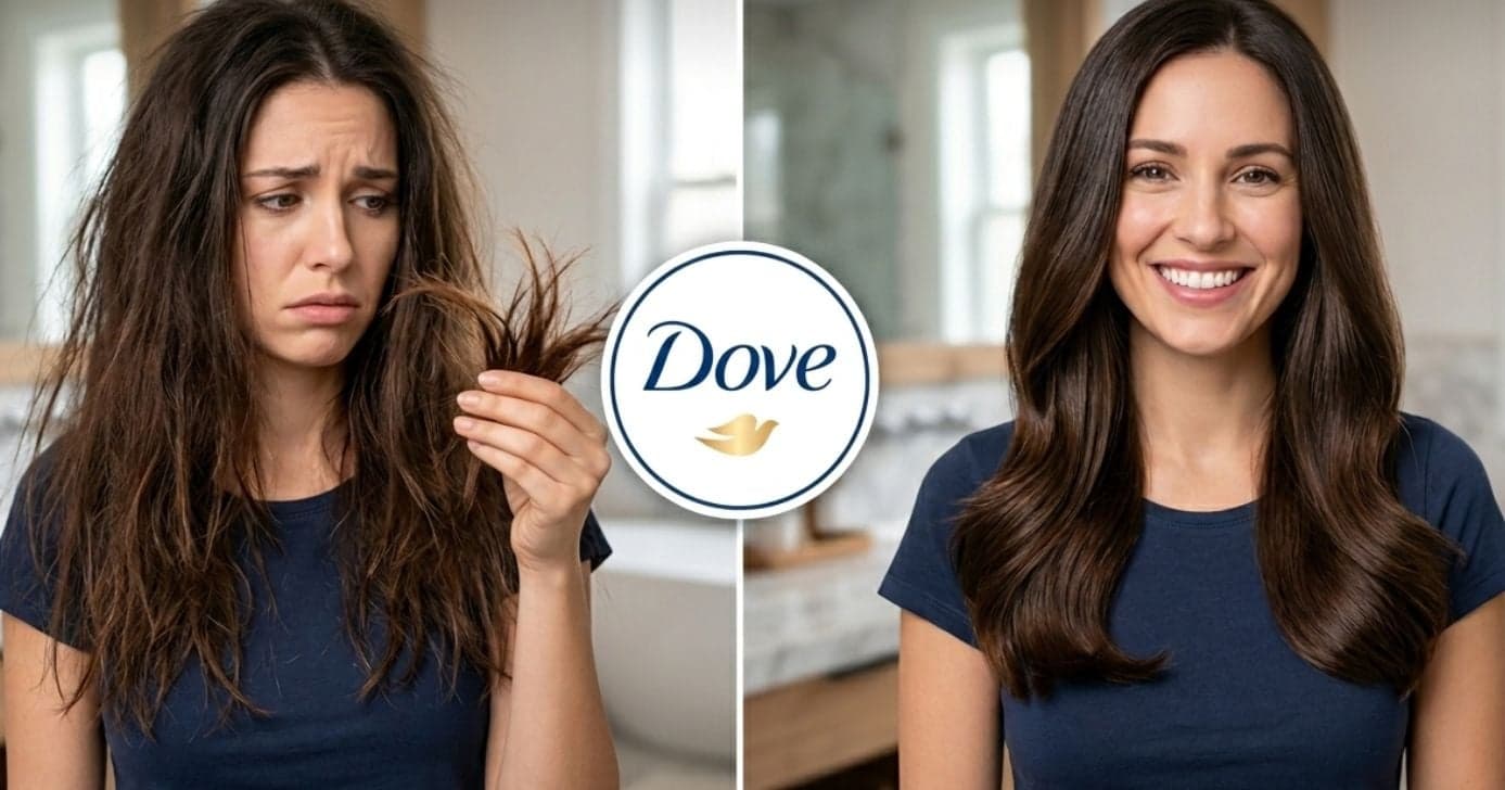 Só R$28: Produto da Dove reconstrói pontas danificadas e turbina maciez do cabelo