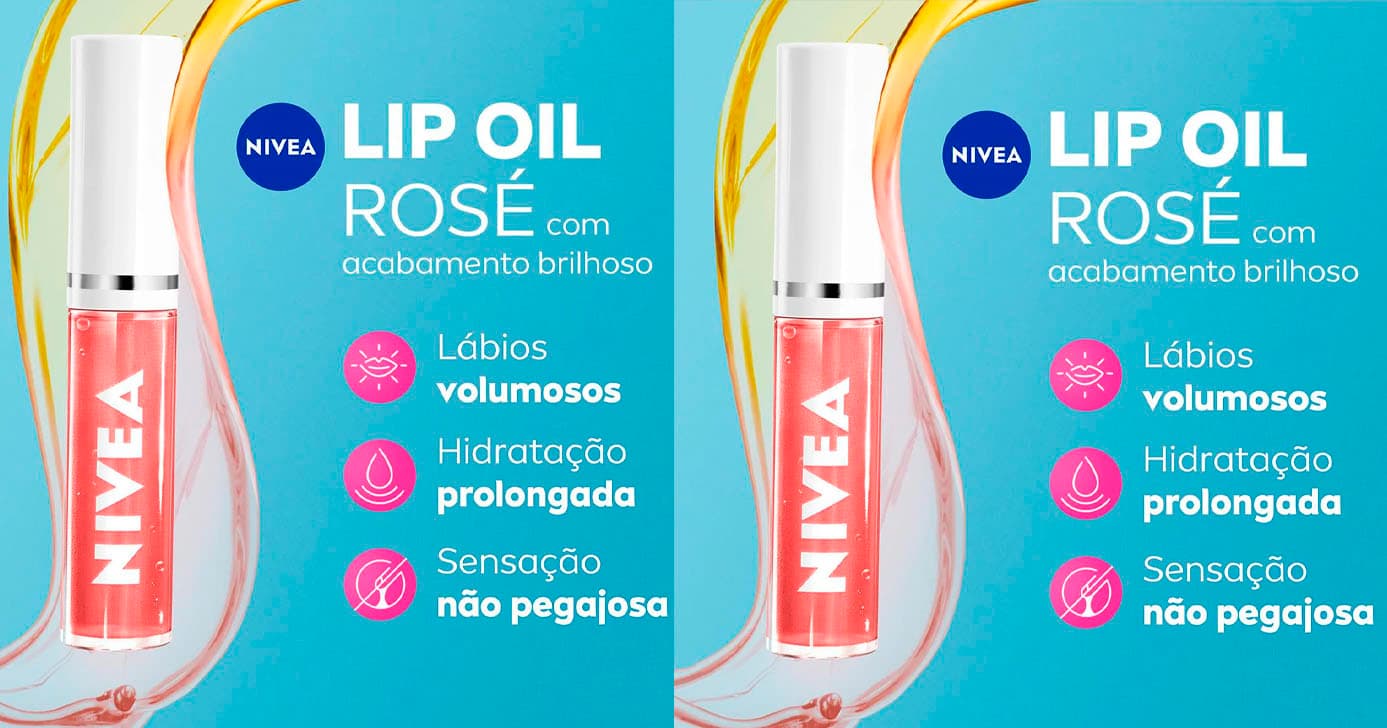 NIVEA Lip Oil Brilho Nutritivo Rosé para os lábios (Foto: Reprodução) NIVEA Lip Oil Brilho Nutritivo Rosé para os lábios (Foto: Reprodução)