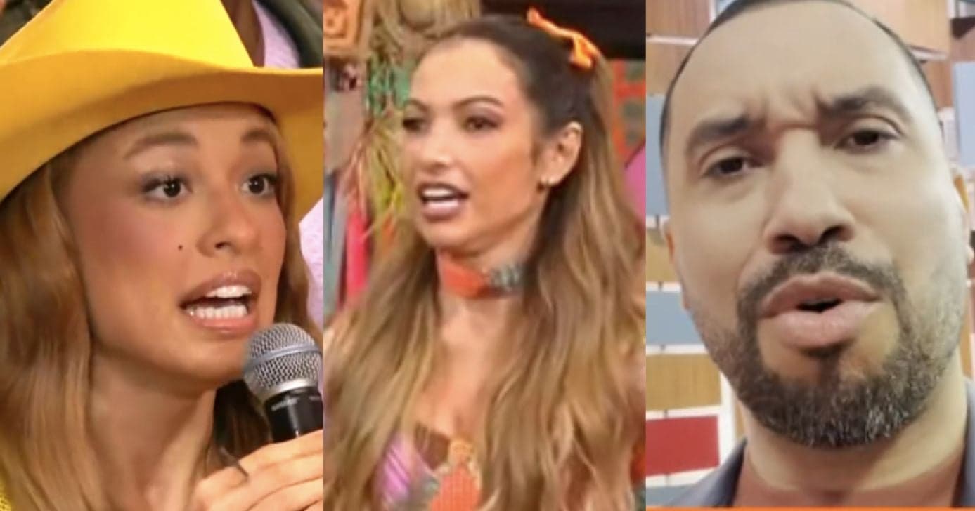 Patrícia Poeta grita com revelação íntima de Bia e Gil: "Que isso?"
