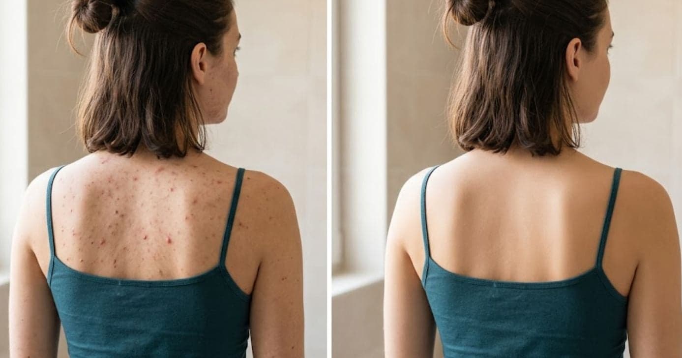 Fim da oleosidade: Spray corporal acaba com espinhas nas costas e renova a superfície da pele
