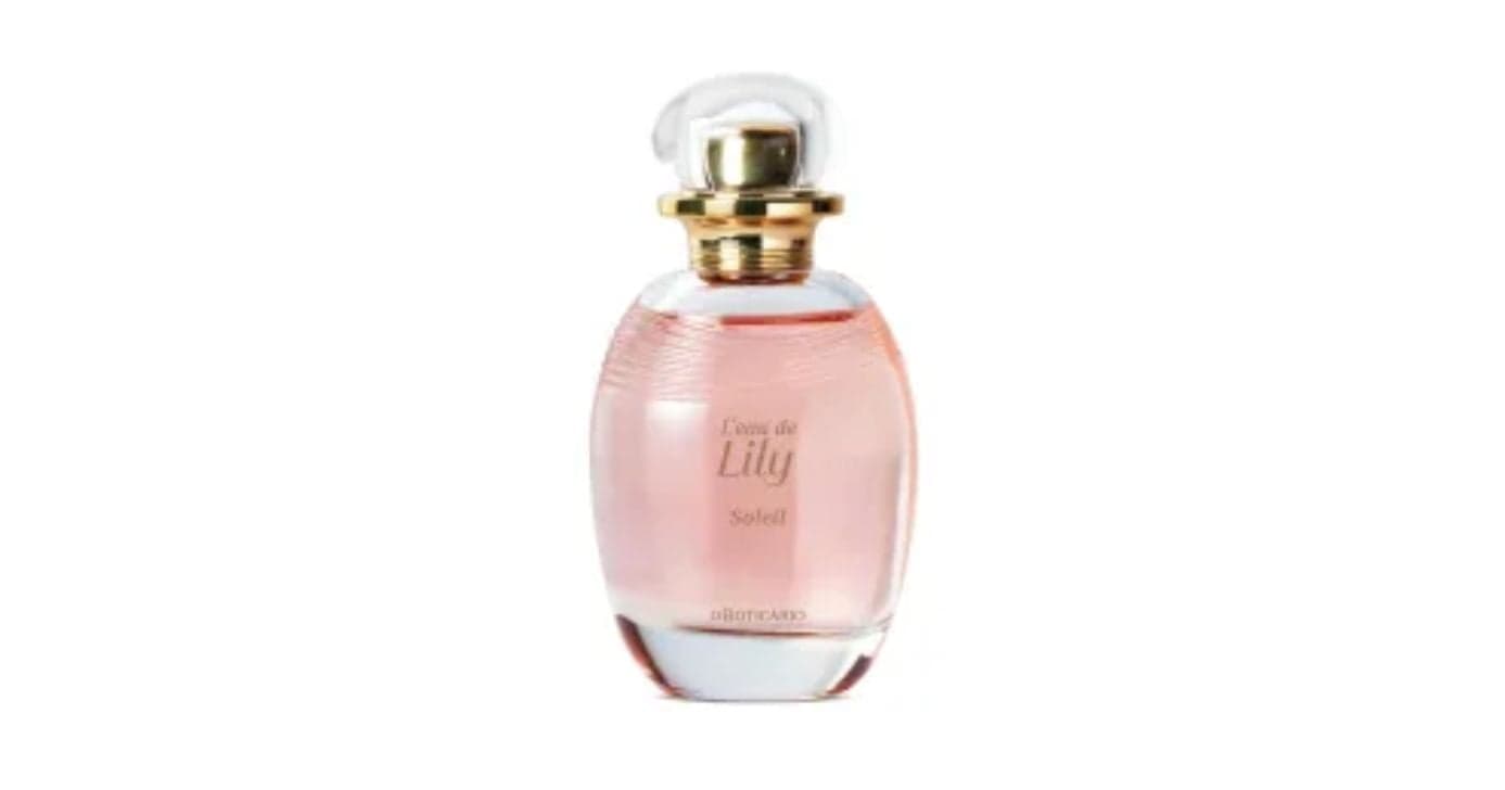 Perfume L'eau de Lily Soleil (Foto: Boticário) Perfume L'eau de Lily Soleil (Foto: Boticário)