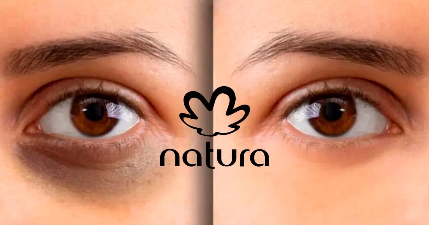 Pele 5 vezes mais hidratada: Produto da Natura clareia olheiras e reduz bolsas em 7 dias