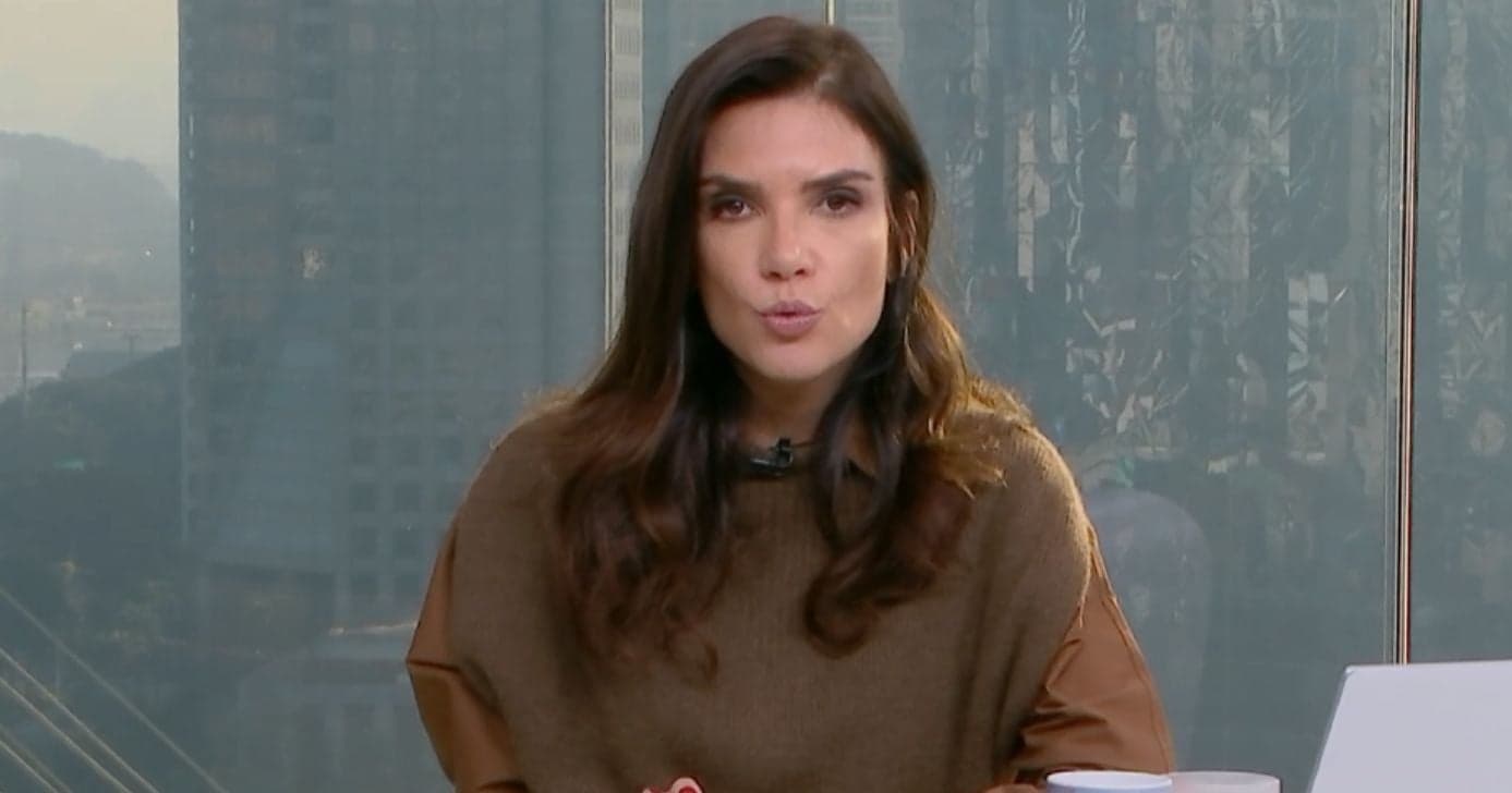 Sabina Simonato no Bom Dia São Paulo (Foto: Reprodução / Globo) Sabina Simonato no Bom Dia São Paulo (Foto: Reprodução / Globo)