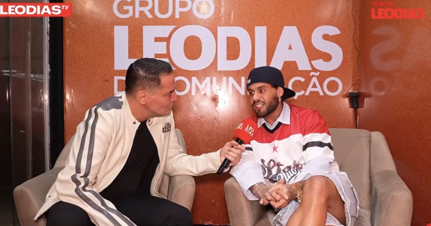 Leo Dias e Zé Felipe (Foto: Reprodução / YouTube) Leo Dias e Zé Felipe (Foto: Reprodução / YouTube)