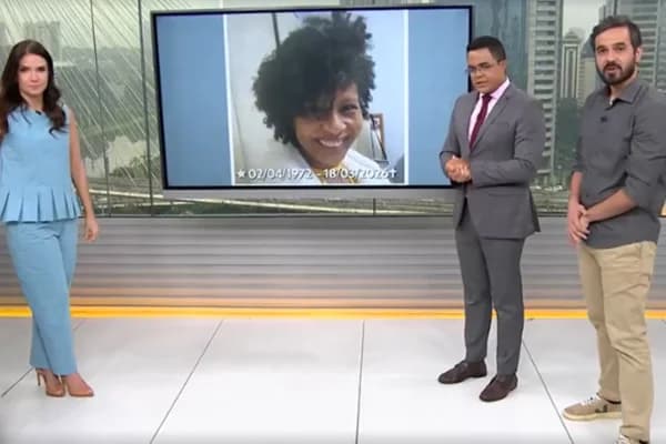 Sabina Simonato e colegas lamentaram a morte de jornalista do Bom Dia SP (Foto: Reprodução/ Internet) Sabina Simonato e colegas lamentaram a morte de jornalista do Bom Dia SP (Foto: Reprodução/ Internet)