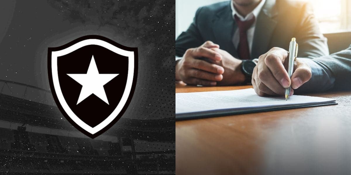 "Estou muito feliz": Lateral-direito assina contrato com Botafogo em 2026