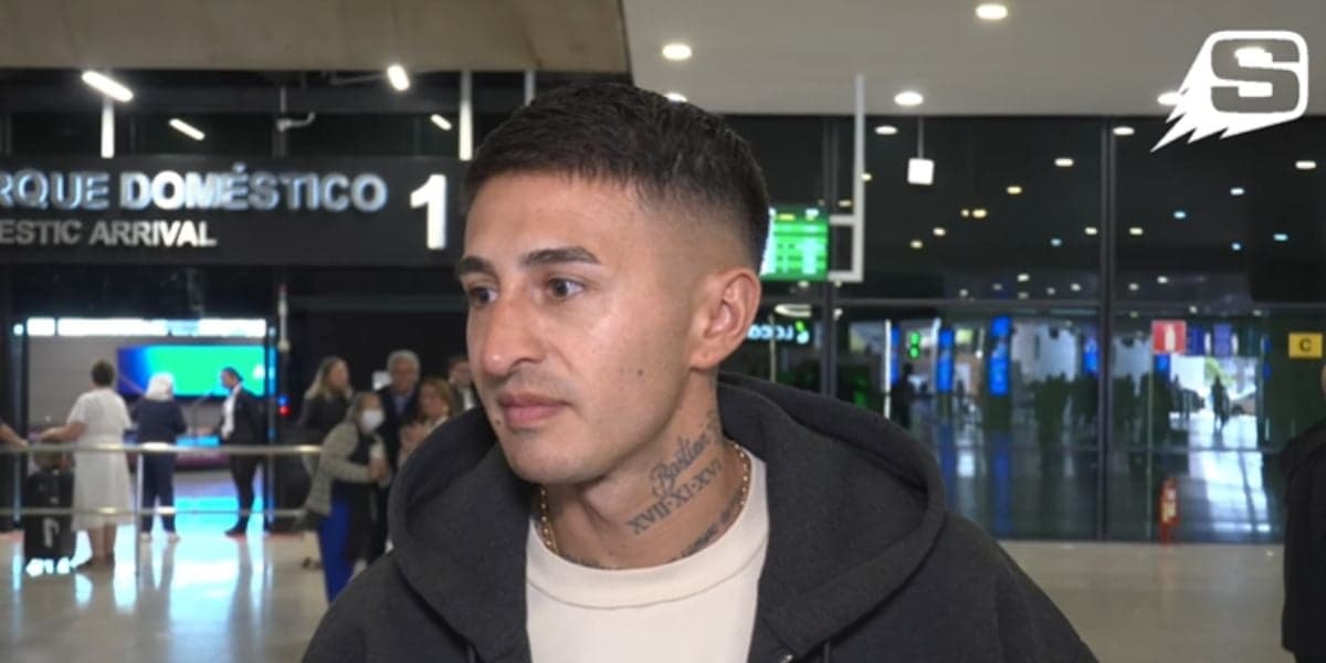 Gabriel Rojas fechou contrato com o Cruzeiro (Reprodução: Samuca TV / Youtube) Gabriel Rojas fechou contrato com o Cruzeiro (Reprodução: Samuca TV / Youtube)