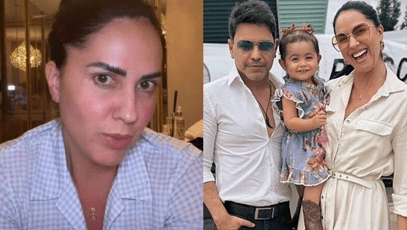 Graciele Lacerda, Zezé Di Camargo e Clara Camargo (Foto: Reprodução / Instagram)
Graciele Lacerda, Zezé Di Camargo e Clara Camargo (Foto: Reprodução / Instagram)