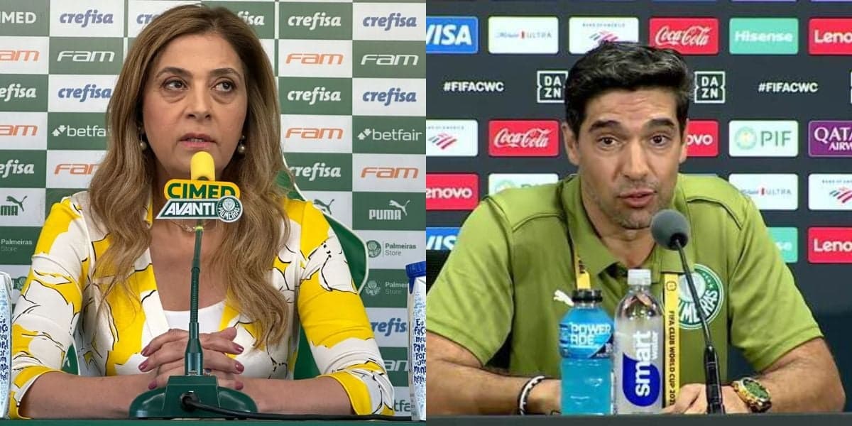 Leila Pereira é comunicada sobre saída de Abel Ferreira do Palmeiras para gigante da Europa