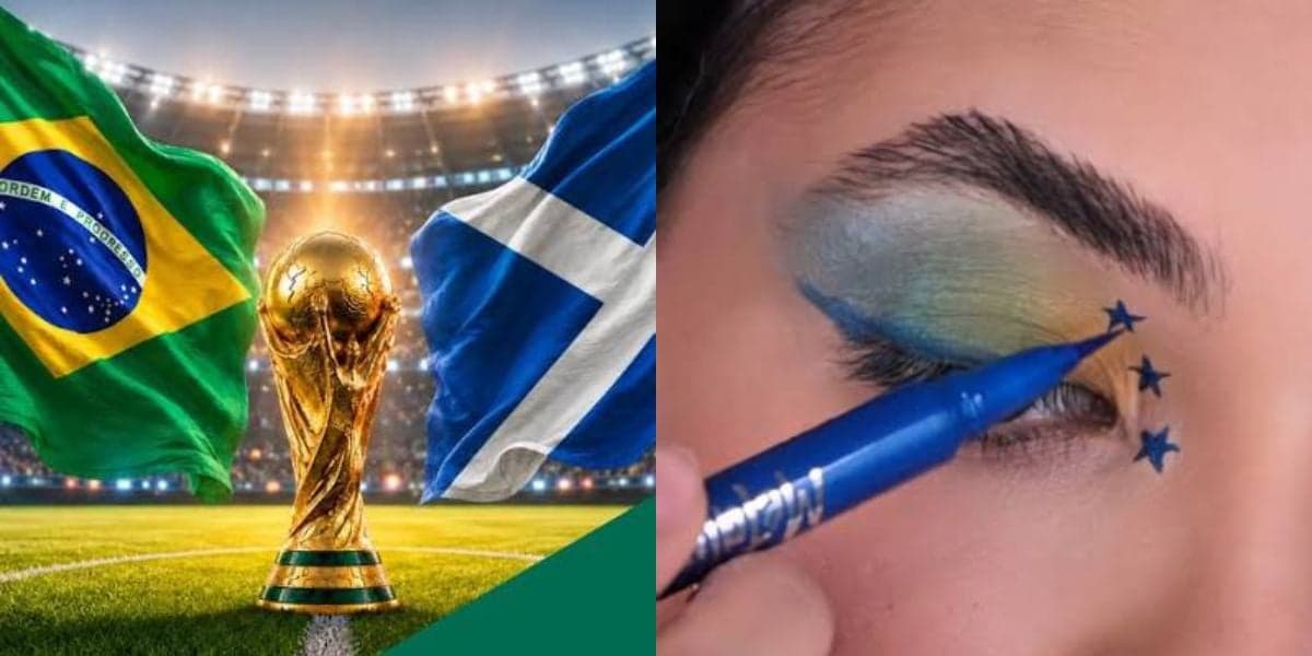 Copa: 5 ideias de maquiagens simples e rápidas para torcer pelo Brasil nesta quarta (24/06)
