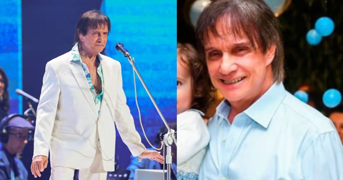Roberto Carlos exibe foto rara da neta caçula e criança é uma das mais lindas